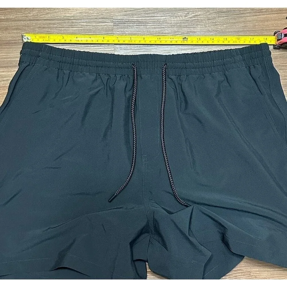 Todd Snyder Classic Solid Weekend Swim Shorts Mesh Lined Men's Sz XL Pitch Black